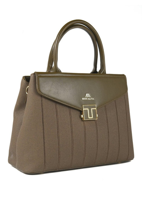 Women Hand Bag - 15132B - Hand Bag - Walkeaze
